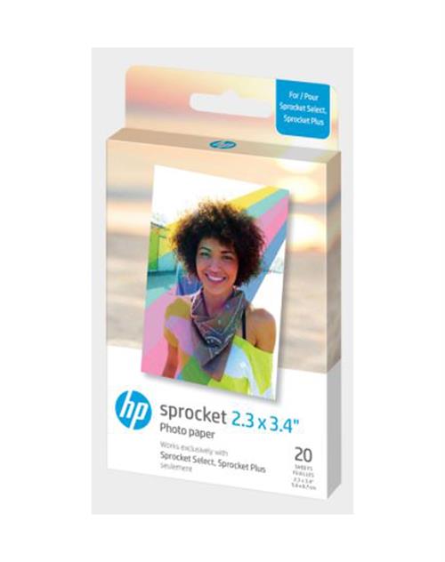 HP Sprocket Plus + Zink 2,3 x 3,4"